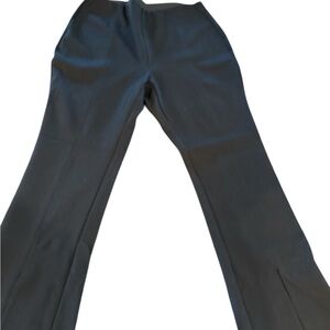 O48 Bar III Black Wide Leg Trousers